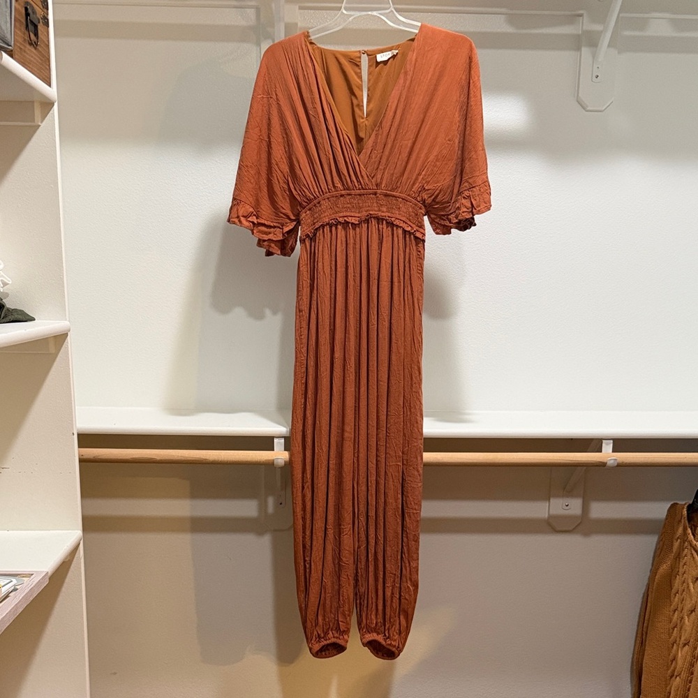 Elegant Rust Jumper